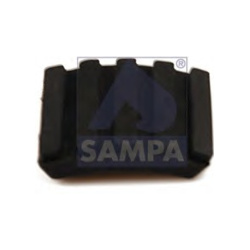 накладка педальная  сцепления/тормоза 65x60x12 \Scania SAMPA 040 077