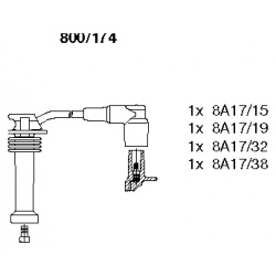 Высоковольтные провода (провода зажигания) BREMI 800/174 
