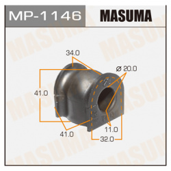 втулка стабилизатора переднего \ Honda CR V RE3/RE4 06> MASUMA MP 1146 
