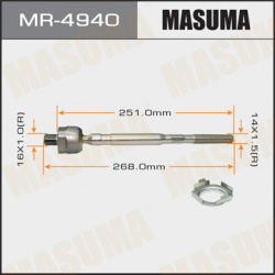 тяга рулевая \ Nissan Teana J31 03> MASUMA MR 4940 