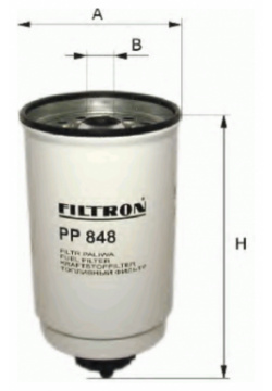 Топливный фильтр FILTRON PP 848/3 Ford Transit 2 0Di/TDCi/2 4Di/TDCi/TDE 00> 