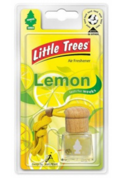 ароматизатор подвесной  жидкостный Bottle Свежесть лимона\ LITTLE TREES C05
