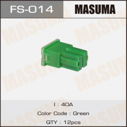 предохранитель силовой  тип мама 40A зеленый\ MASUMA FS 014