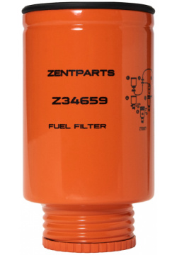 Топливный фильтр ZENTPARTS Z34659 Caterpillar Tractor 