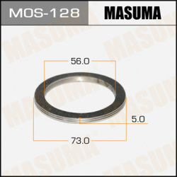кольцо глушителя уплотнительное (м) 56x73\ MASUMA MOS 128 