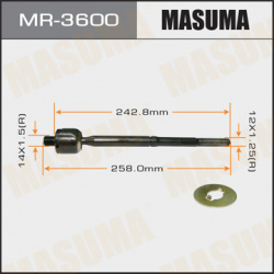 тяга рулевая \ Toyota Yaris/Verso NCP10/20 99> MASUMA MR 3600 