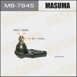 опора шаровая задняя верхняя \ Mitsubishi Pajero all 00> MASUMA MB 7845 