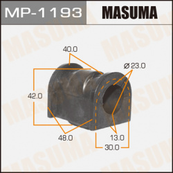 втулка стабилизатора переднего \ Suzuki Swift IV 10> MASUMA MP 1193 