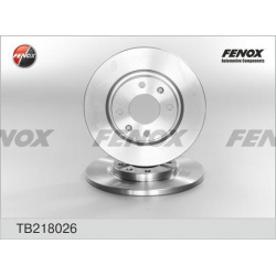 Тормозной диск FENOX TB218026 полный передний мост 
