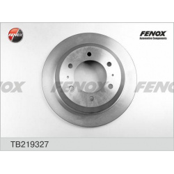 Тормозной диск FENOX TB219327 вентилируемый задний мост 
