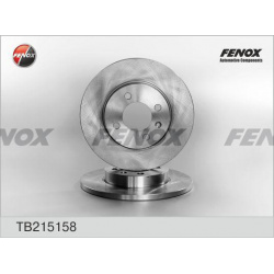 Тормозной диск FENOX TB215158 полный передний мост 