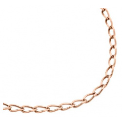 LUTA Jewelry Колье цепь из серебра с розовой позолотой 66178