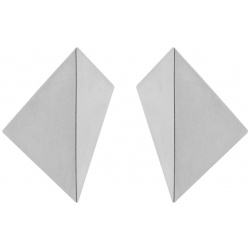 Khoshtrik Треугольные серьги из серебра 105765