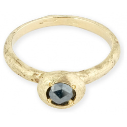 Kintsugi Jewelry Кольцо Satin из золота с бриллиантами 109384