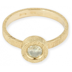 Kintsugi Jewelry Кольцо Fragile rose из золота с бриллиантом 109406