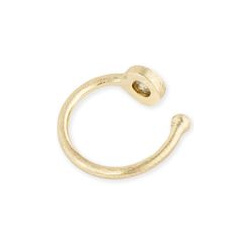 Kintsugi Jewelry Кольцо на фалангу Fragile rose из золота со вставкой бриллиантов 109888