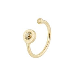 Kintsugi Jewelry Кольцо на фалангу Fragile rose из золота со вставкой бриллиантов 109888