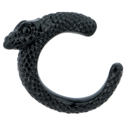 Caviar Jewellery Черный кафф змея SERPENT 112023