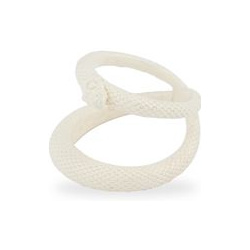 Caviar Jewellery Белое кольцо змея SERPENT 112054
