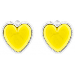 Poison Drop Lab Желтые клипсы сердца 113183