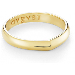 Avgvst Позолоченное ограненное кольцо из серебра 28836