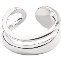 Philippe Audibert Незамкнутое двойное кольцо  покрытое серебром 21738 Н
