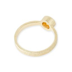 Kintsugi Jewelry Кольцо Fragile rose из золота с бриллиантом 109435