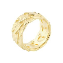 11 Jewellery Позолоченное кольцо Antique gold из серебра 196260
