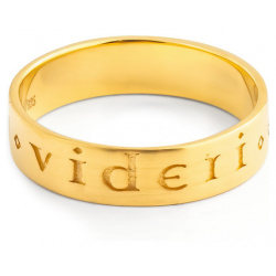 11 Jewellery Позолоченное кольцо Credo «Быть  а не казаться» 440949