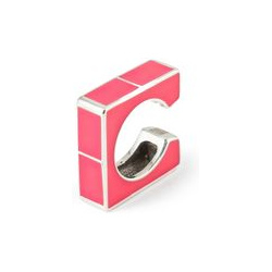 SHAMELESS Кафф квадратный с розовой эмалью 442611