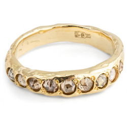 Kintsugi Jewelry Золотое кольцо Way of life с бриллиантами 434914