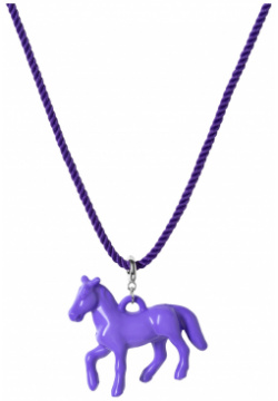Kotlo Studio Фиолетовый шнурок с лошадью "Конь в пальто" 437756