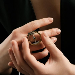AMARIN Jewelry Кольцо из серебра Шестерёнка М1 3 441480