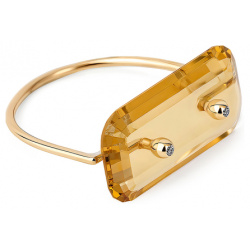 Anima Кольцо из золота с цитрином и бриллиантами 459976
