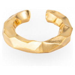 Free Form Jewelry Кафф золотистый рубленный 455513