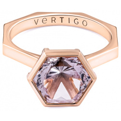 Vertigo Jewellery Lab Кольцо HEXO из золота с аметистом авторской огранки 112483
