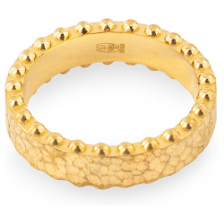 AURA 916 Серебряное кольцо с позолоченым покрытием "Изобилие" 446483