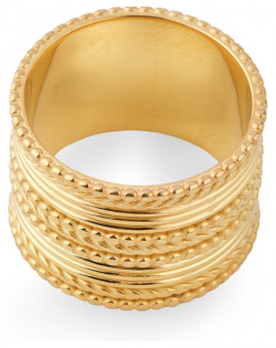 KRASHE jewellery Позолоченное кольцо «Клеопатра» 462057