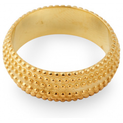 KRASHE jewellery Позолоченное кольцо «Золотые мурашки» 462070