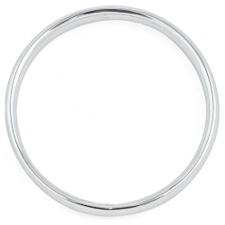 Mates Женское классическое обручальное кольцо из белого золота 112555