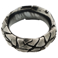 OSSA Кольцо из серебра с трещинами 467707