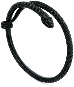 Caviar Jewellery Черный браслет змея SERPENT 112040