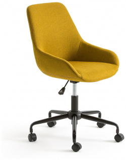 Кресло офисное на роликах ASTING единый размер желтый LaRedoute 350102235