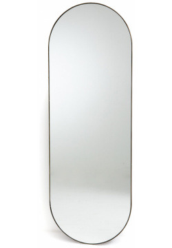 Зеркало с отделкой металлом под состаренную латунь В150 см Caligone единый размер золотистый LaRedoute 350213682