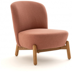 Кресло мягкое Miji единый размер розовый LaRedoute 350233905