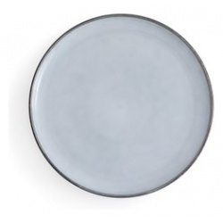 Комплект из шести тарелок десертных глазурованной керамики Bambyo единый размер синий LaRedoute 350295979