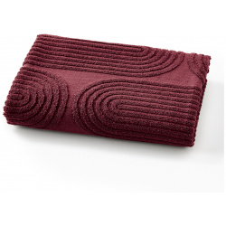 Банное полотенце макси из махровой ткани букле 500 гм Molina 100 x 150 см фиолетовый LaRedoute 350294815