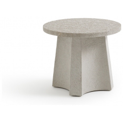Столик диванный для сада из рокстоуна Galerne единый размер серый LaRedoute 350295454