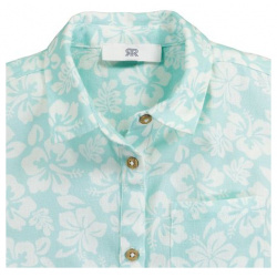 Рубашка с гавайским принтом 5 синий LaRedoute 350292443