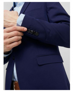 Пиджак костюмный супер зауженный Jprfranco 56 синий LaRedoute 350326100